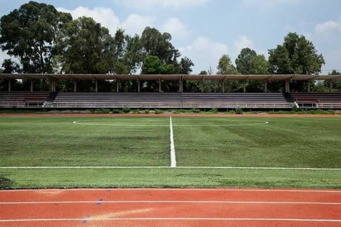 Gradas y pista del Deportivo Reynosa, sede de los entrenamientos Premier FC